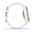 Venu Sq - Light Gold Aluminium Bezel with White Case and Silicone Band - 010-02427-11 - Garmin